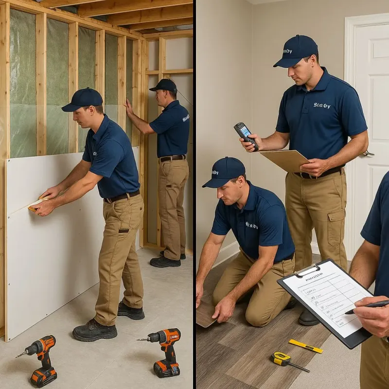 Repairs and Reconstruction process in Beaver Falls, PA